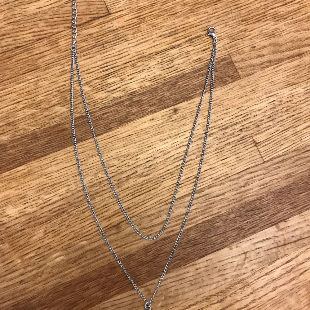 Bohemia Silver Plate Water Drop Choker Necklace - Picture 6 of 7